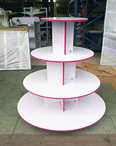 圆形中岛展柜-14